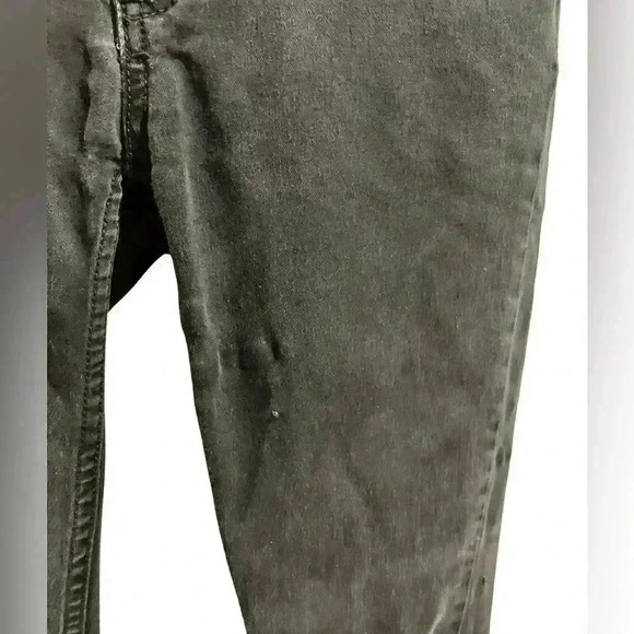 Free People Black Distressed Skinny Jeans Cotton Blend - Picture 4 of 9